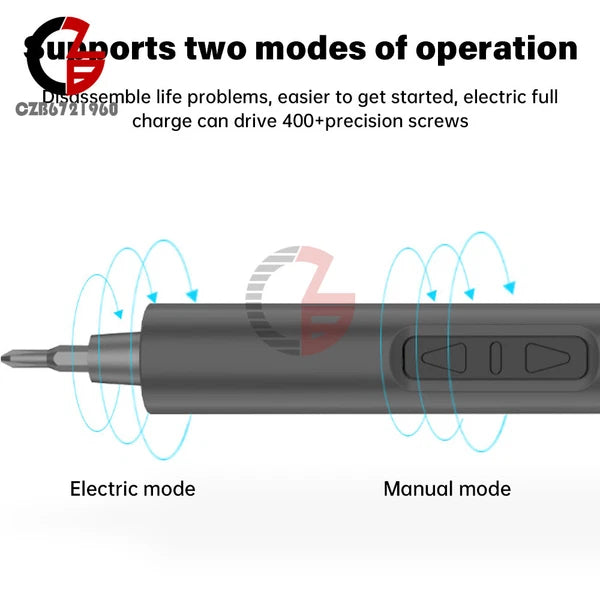 28 IN 1 Precision Electric Screwdriver Set Magnetic Cordless Screwdriver Tool