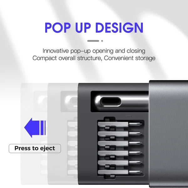 51 in 1 Precision Screwdriver Set, Portable Screwdriver Set with 48 Magnetic 5b