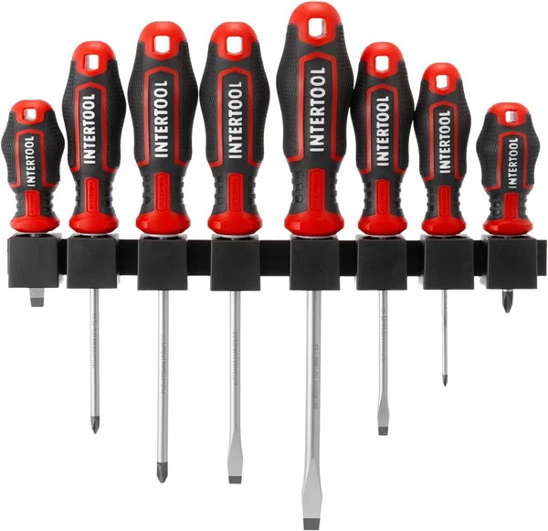 8-Piece Magnetic Screwdriver Set, 4 Phillips, 4 Flat Head, Profession best