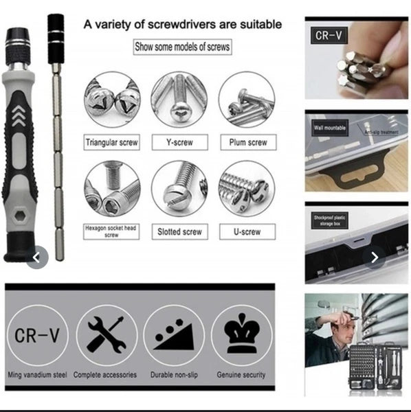 T6H T8H T10H TORX Bit TUNE-UP REPAIR Pocket Knife T-tool Kit For TX Tool Kershaw